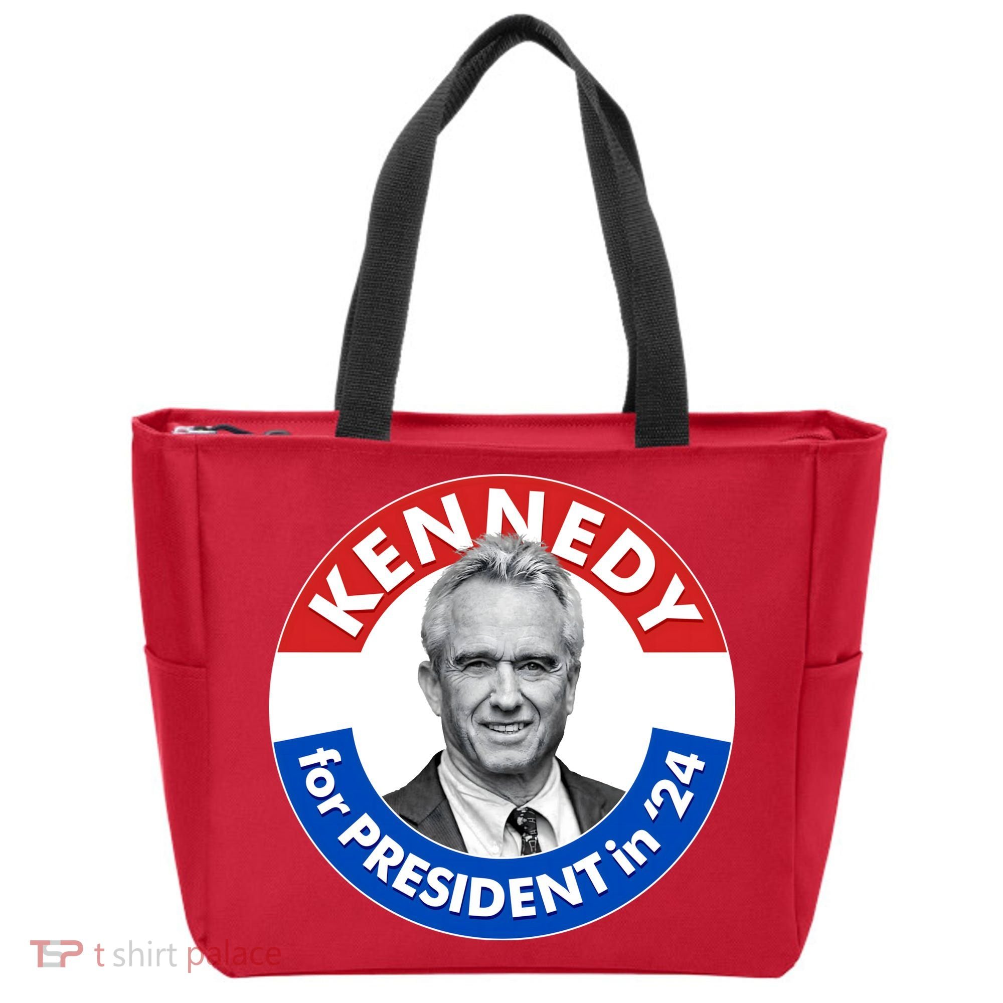 Robert F Kennedy Jr For President In 2024 Emblem Button Tote Bag