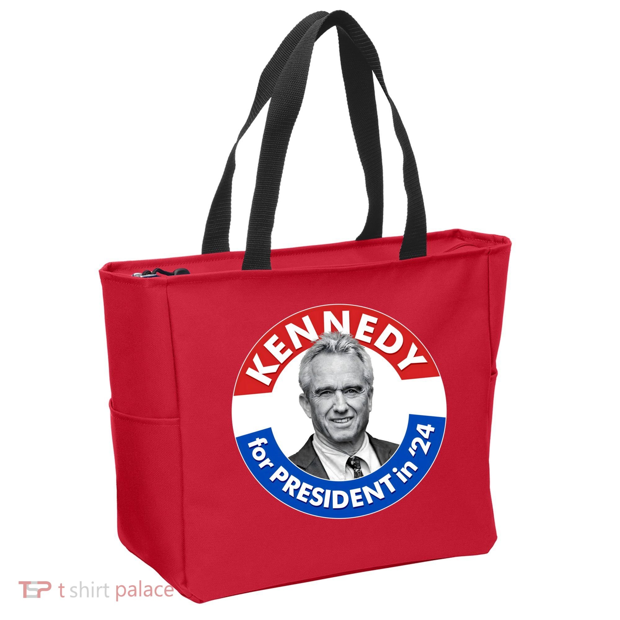 Robert F Kennedy Jr For President In 2024 Emblem Button Tote Bag