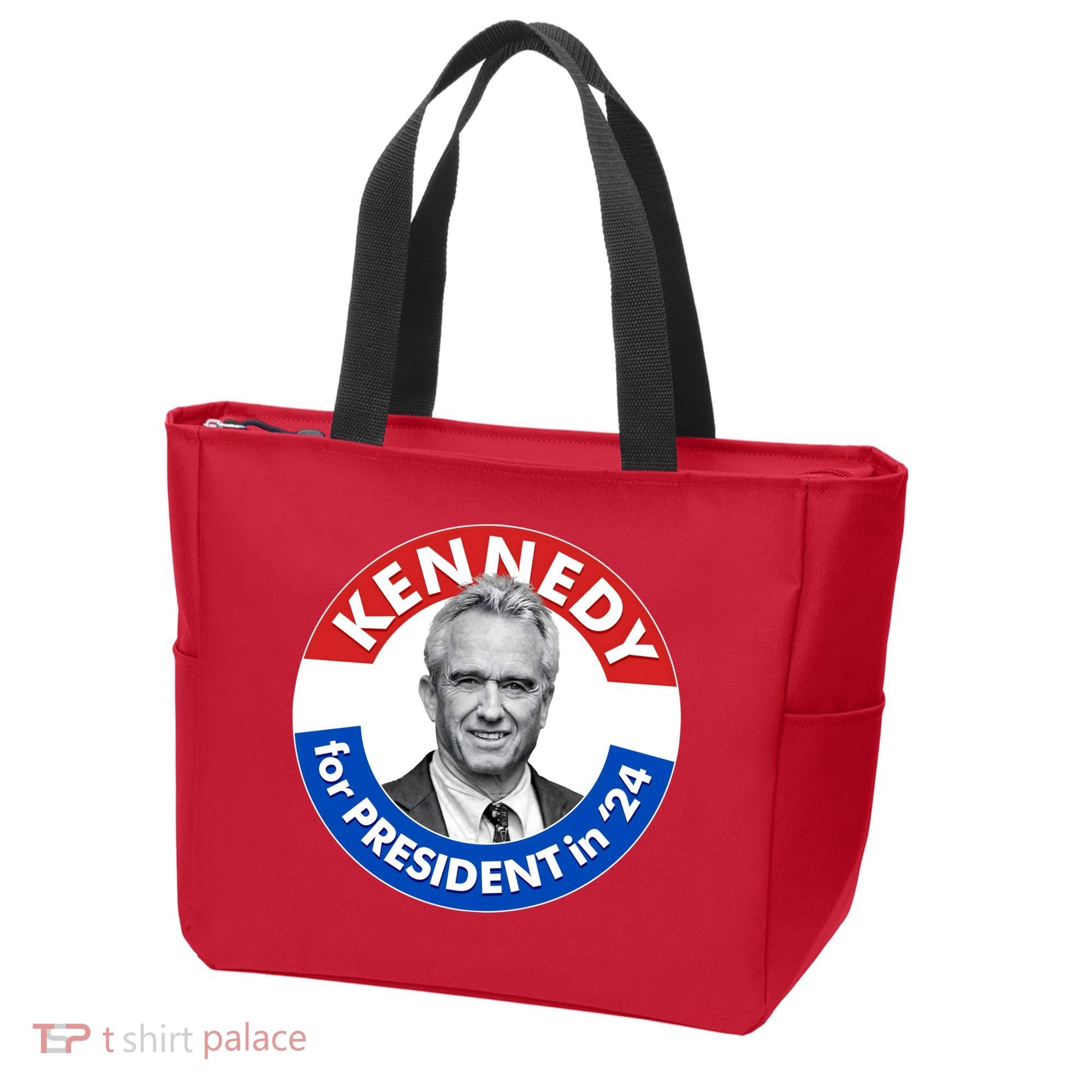 Robert F Kennedy Jr For President In 2024 Emblem Button Tote Bag