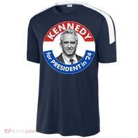 Robert F Kennedy Jr For President In 2024 Emblem Button Sport-Tek Competitor United Soccer Jersey thumb 2