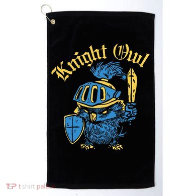Renaissance Festival Knight Owl Ren Faire Golf Towel