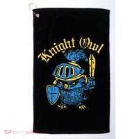 Renaissance Festival Knight Owl Ren Faire Golf Towel thumb 0