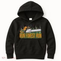 Run Forest Lumberjack Chainsaw & Logger Woodsman Kids Hoodie thumb 0