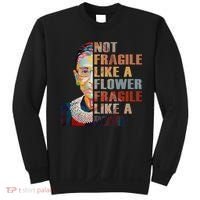 RBG. Fragile Like A Bomb. Ruth Bader Ginsberg Feminist Icon. Sweatshirt thumb 0