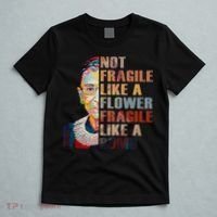 RBG. Fragile Like A Bomb. Ruth Bader Ginsberg Feminist Icon. T-Shirt thumb 5