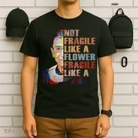 RBG. Fragile Like A Bomb. Ruth Bader Ginsberg Feminist Icon. T-Shirt thumb 6