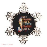 RBG. Fragile Like A Bomb. Ruth Bader Ginsberg Feminist Icon. Ornament thumb 0