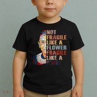 RBG. Fragile Like A Bomb. Ruth Bader Ginsberg Feminist Icon. Toddler T-Shirt thumb 2