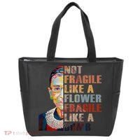 RBG. Fragile Like A Bomb. Ruth Bader Ginsberg Feminist Icon. Tote Bag thumb 0