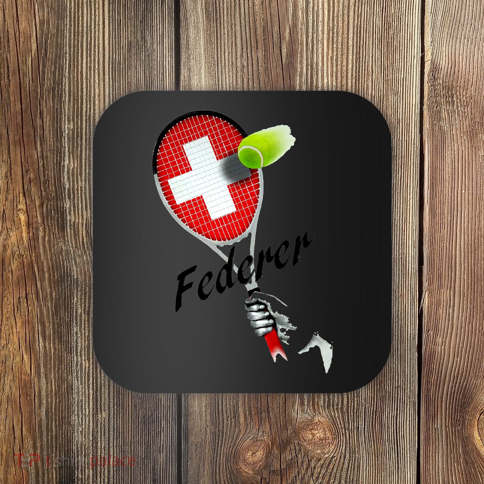 Roger Federer Lover Fan Thank You Tennis Lover Coaster
