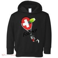 Roger Federer Lover Fan Thank You Tennis Lover Toddler Hoodie thumb 0