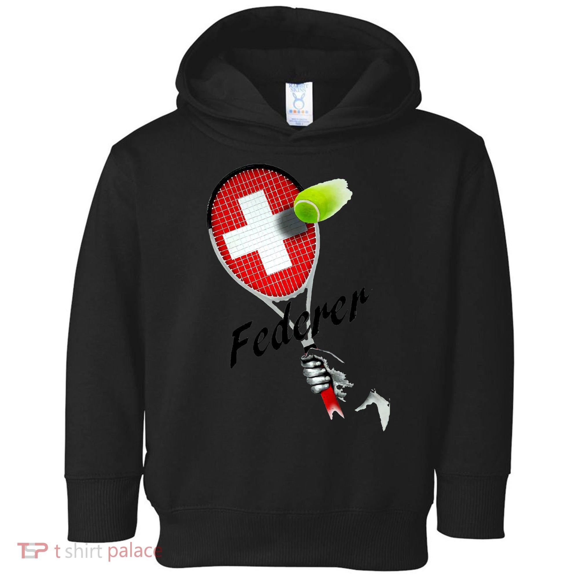 Roger Federer Lover Fan Thank You Tennis Lover Toddler Hoodie