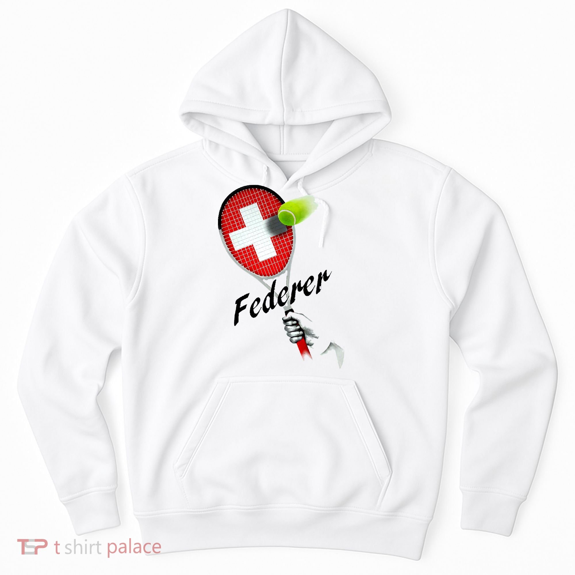 Roger Federer Lover Fan Thank You Tennis Lover Hoodie