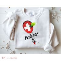 Roger Federer Lover Fan Thank You Tennis Lover Sweatshirt thumb 2