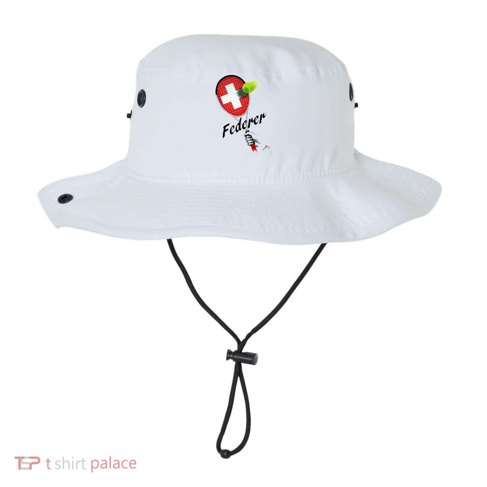 Roger Federer Lover Fan Thank You Tennis Lover Bucket Hat