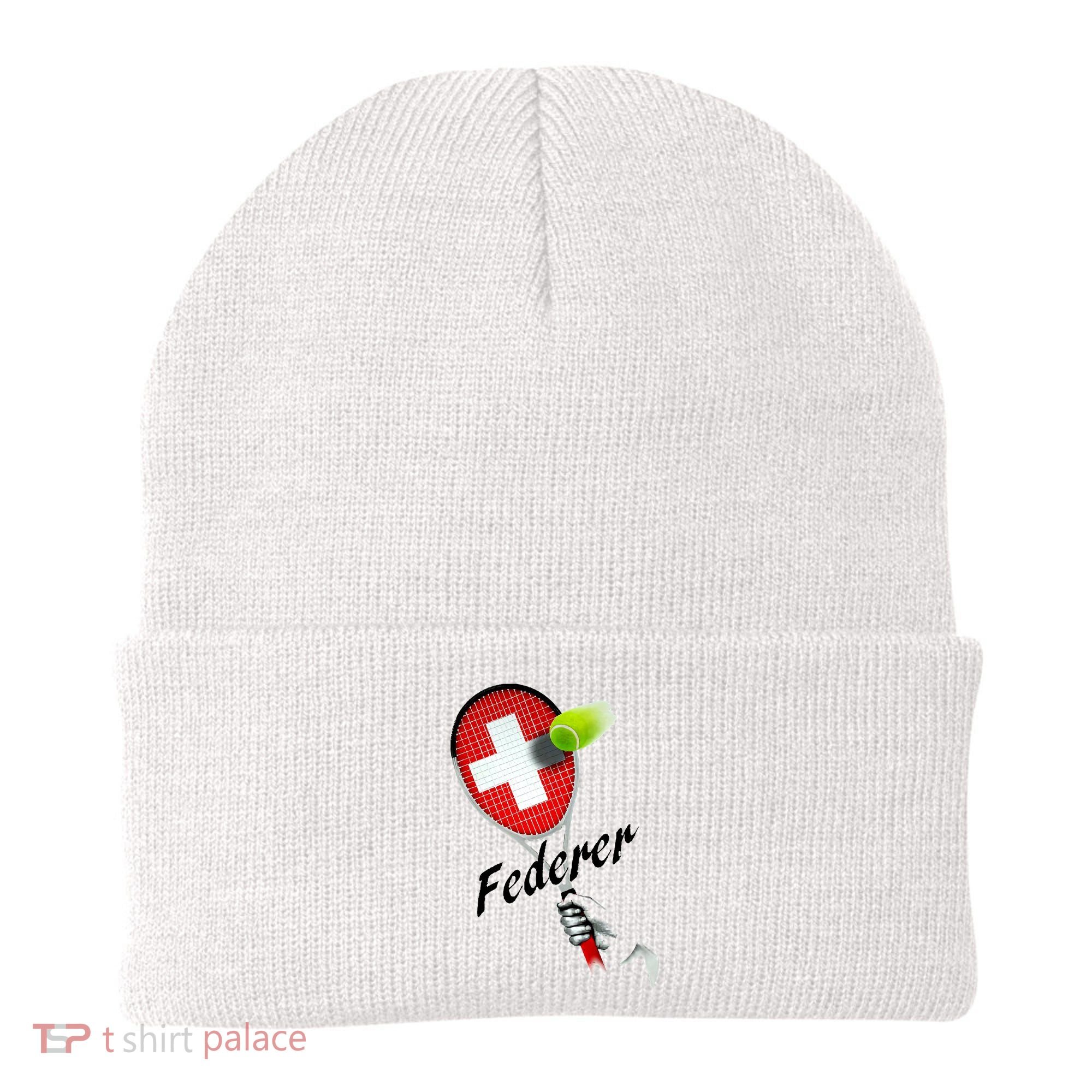 Roger Federer Lover Fan Thank You Tennis Lover Beanie