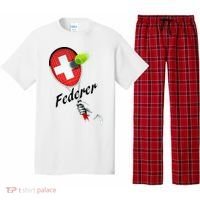 Roger Federer Lover Fan Thank You Tennis Lover Pajama Set thumb 0