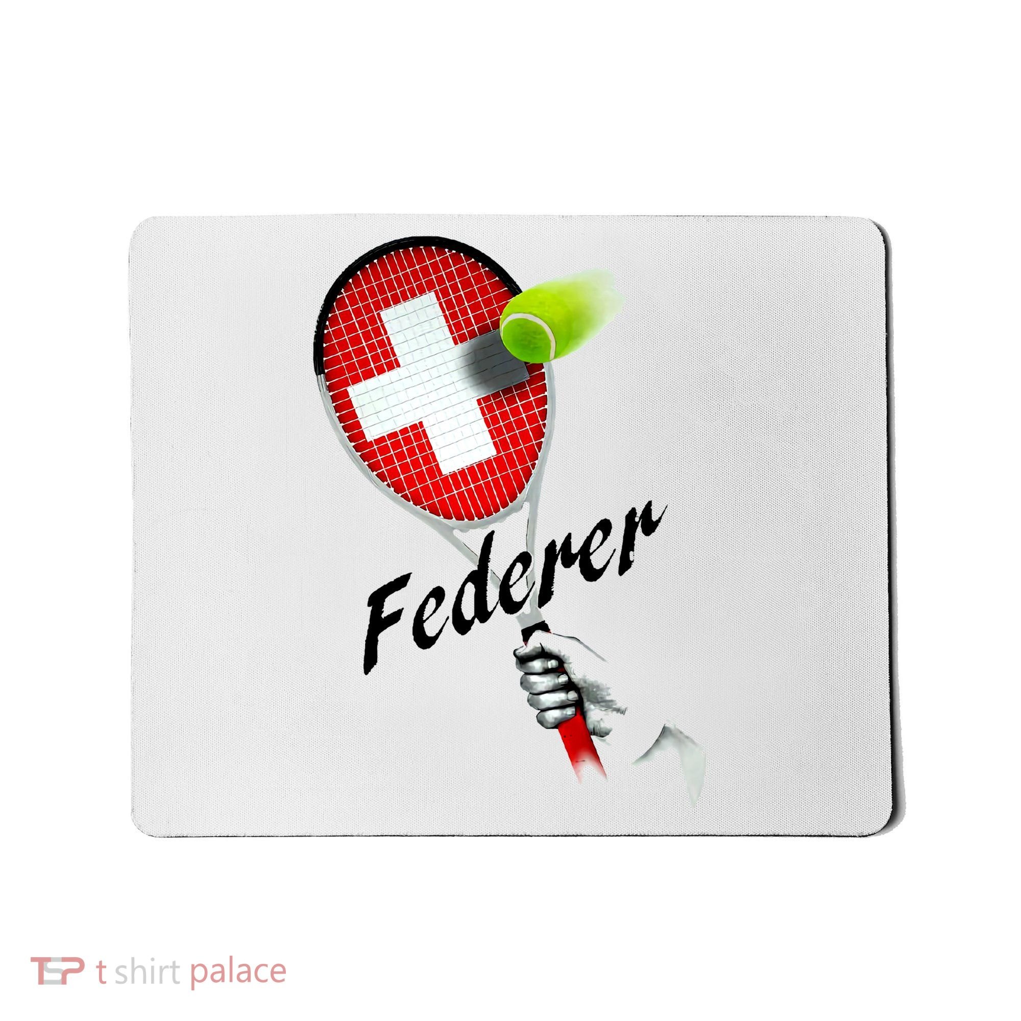 Roger Federer Lover Fan Thank You Tennis Lover Mousepad