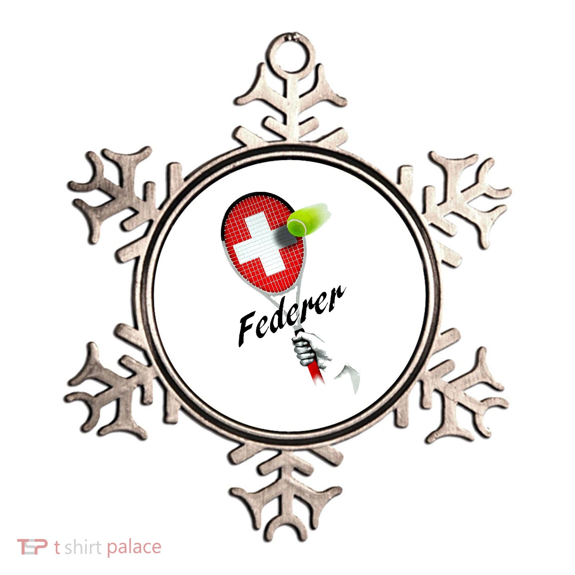 Roger Federer Lover Fan Thank You Tennis Lover Ornament