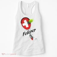 Roger Federer Lover Fan Thank You Tennis Lover Women's Tank Top thumb 0