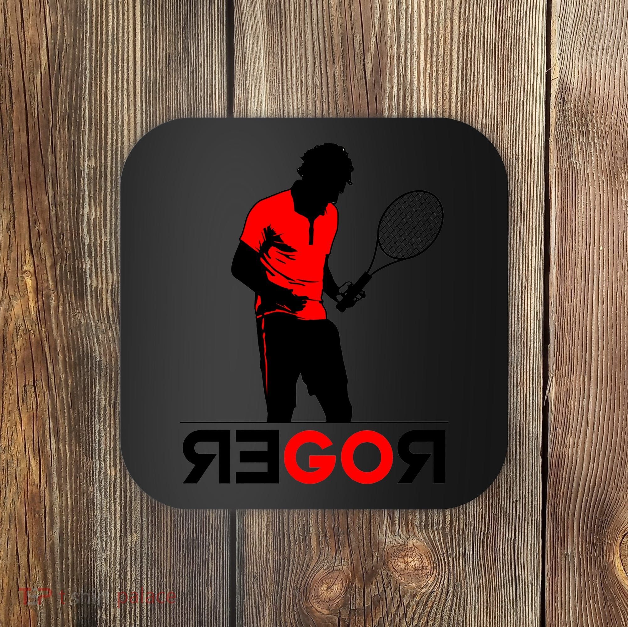 Roger Federer Lover Fan Thank You Tennis Lover Coaster