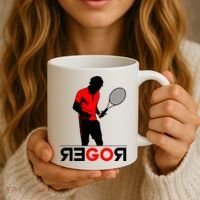 Roger Federer Lover Fan Thank You Tennis Lover Coffee Mug thumb 3
