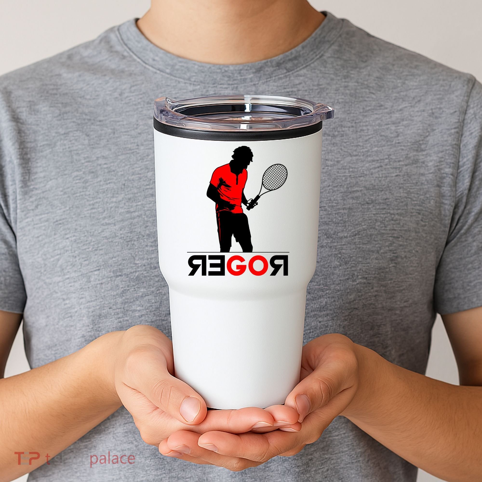 Roger Federer Lover Fan Thank You Tennis Lover Tumbler