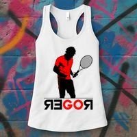 Roger Federer Lover Fan Thank You Tennis Lover Women's Tank Top thumb 3