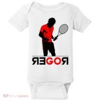 Roger Federer Lover Fan Thank You Tennis Lover Baby Bodysuit thumb 0