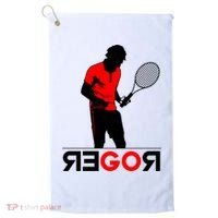 Roger Federer Lover Fan Thank You Tennis Lover Golf Towel thumb 0