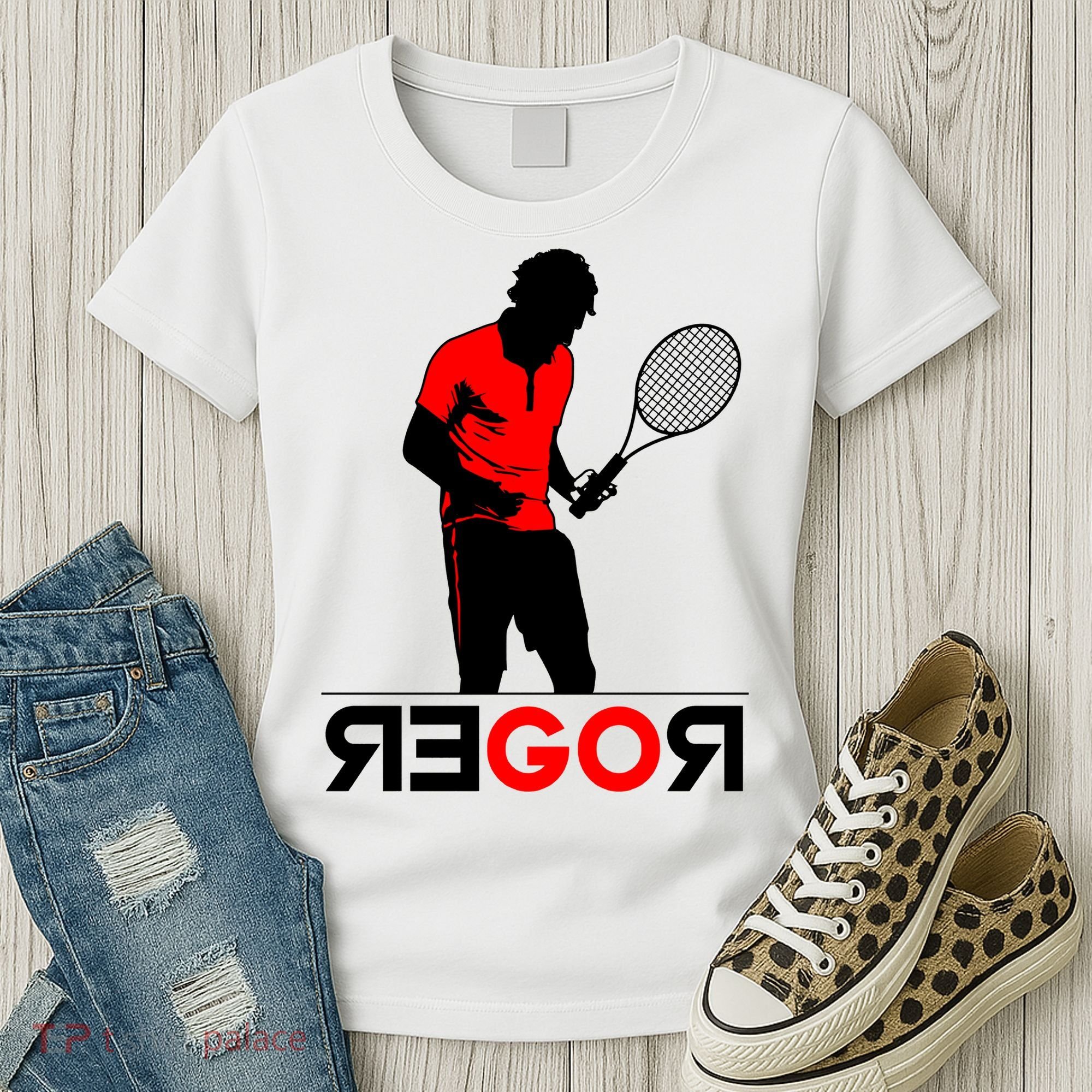 Roger Federer Lover Fan Thank You Tennis Lover Women's T-Shirt
