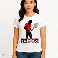 Roger Federer Lover Fan Thank You Tennis Lover Women's T-Shirt thumb 4