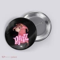 Ratz Funny Mouse Rat Button thumb 0