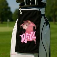 Ratz Funny Mouse Rat Golf Towel thumb 2