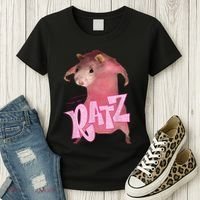 Ratz Funny Mouse Rat Women's T-Shirt thumb 3