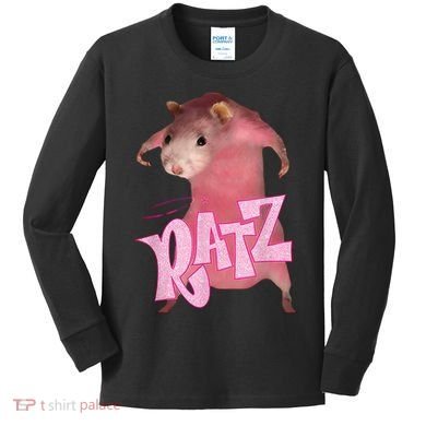 Ratz Funny Mouse Rat Kids Long Sleeve Shirt