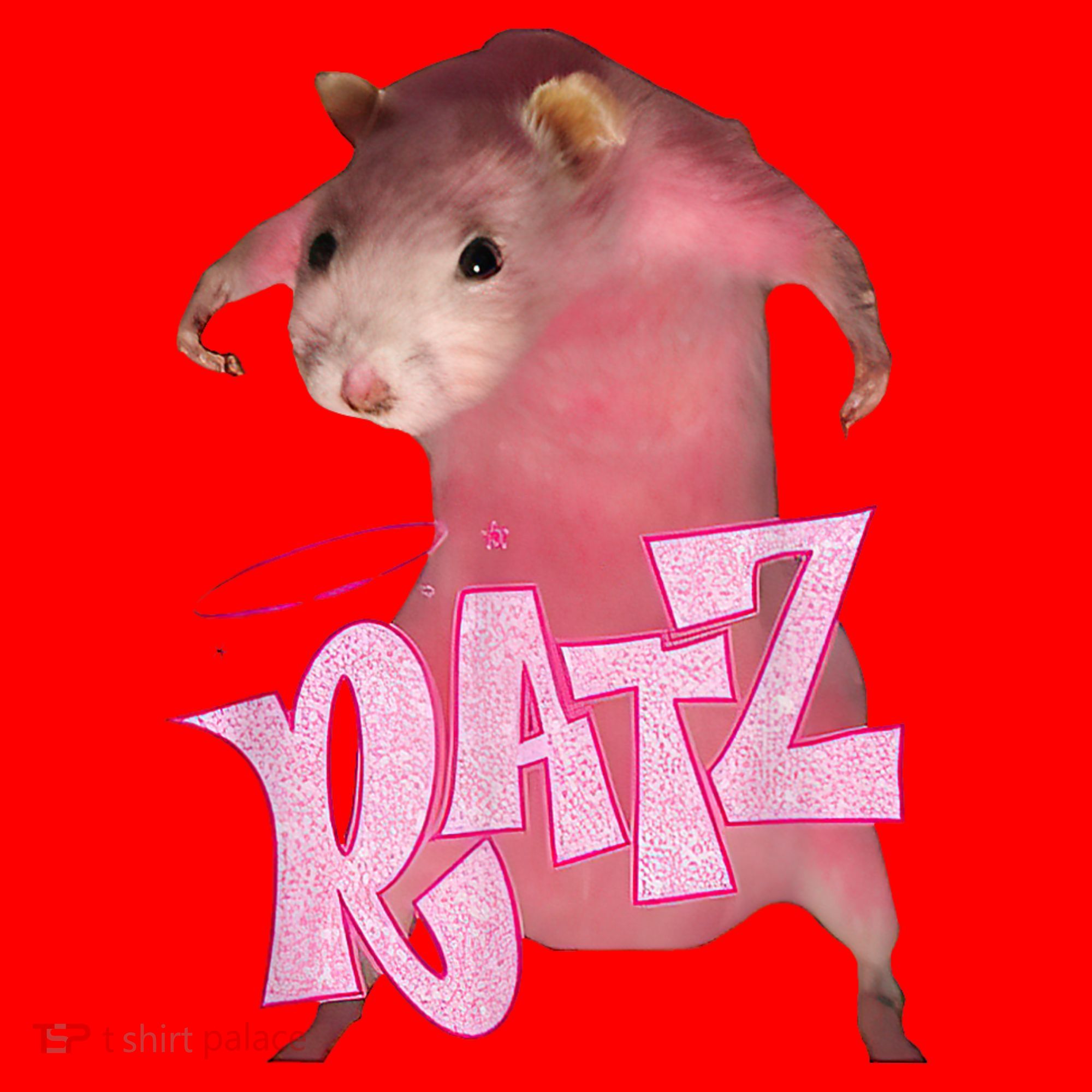 Ratz Funny Mouse Rat Santa Hat