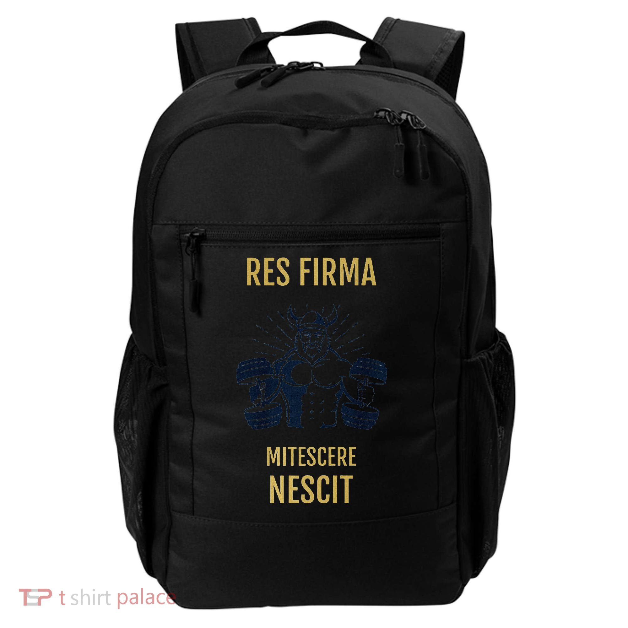 Res Firma Mitescere Nescit Premium Backpack