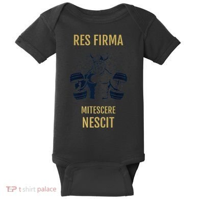 Res Firma Mitescere Nescit Premium Baby Bodysuit