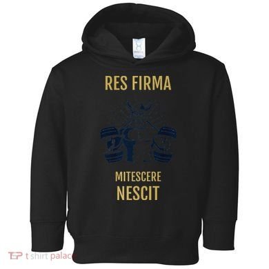 Res Firma Mitescere Nescit Premium Toddler Hoodie