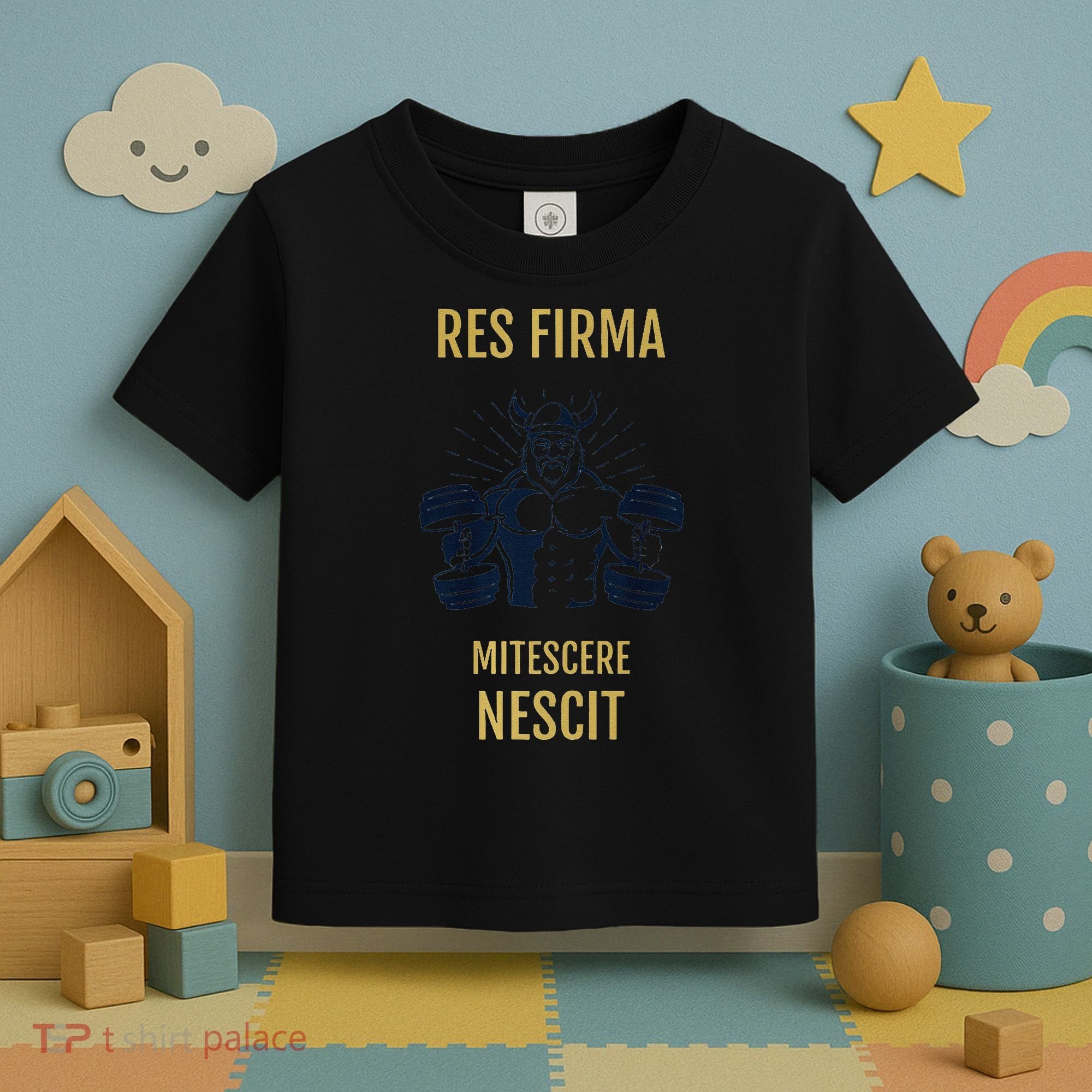 Res Firma Mitescere Nescit Premium Toddler T-Shirt