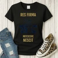Res Firma Mitescere Nescit Premium Women's T-Shirt thumb 3