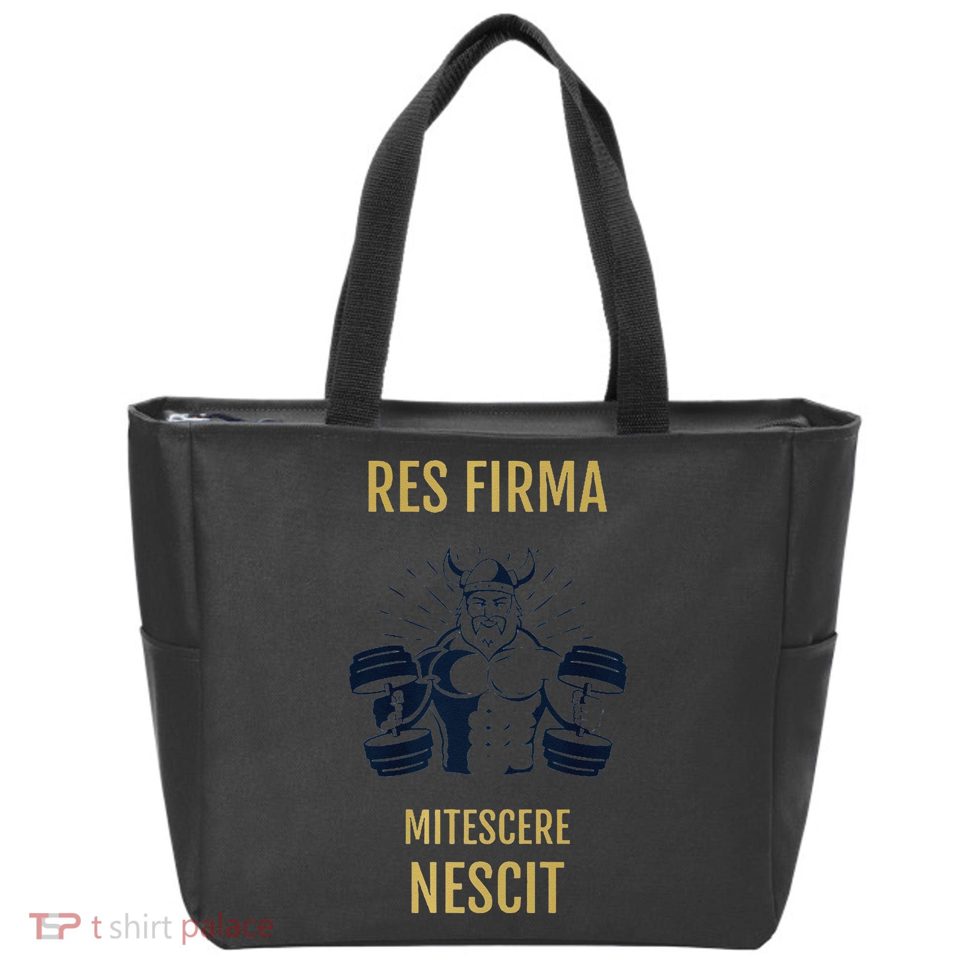 Res Firma Mitescere Nescit Premium Tote Bag