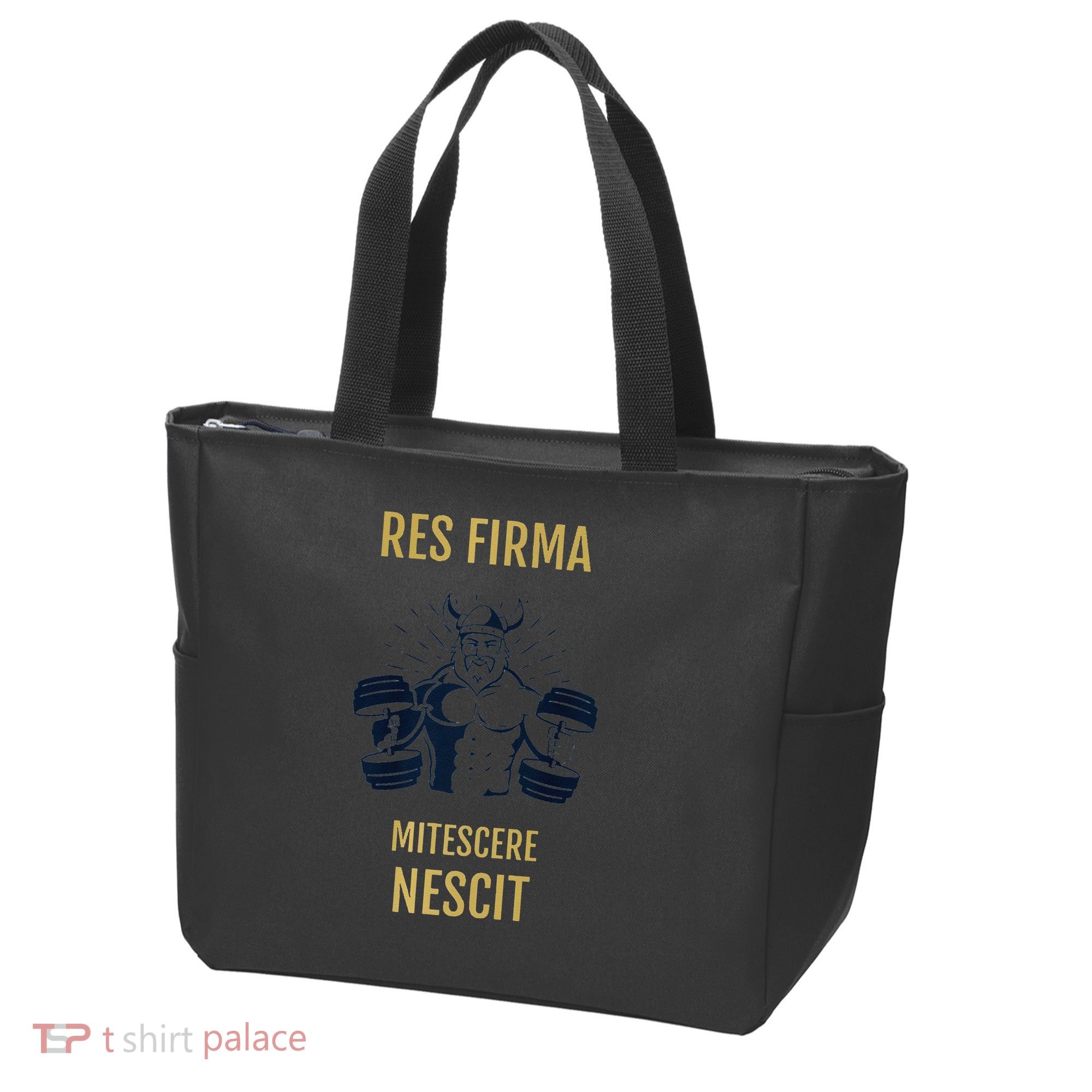 Res Firma Mitescere Nescit Premium Tote Bag