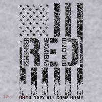 Red Friday Military Veteran Remember Everyone Deployed Women's Sweatshirt thumb 2