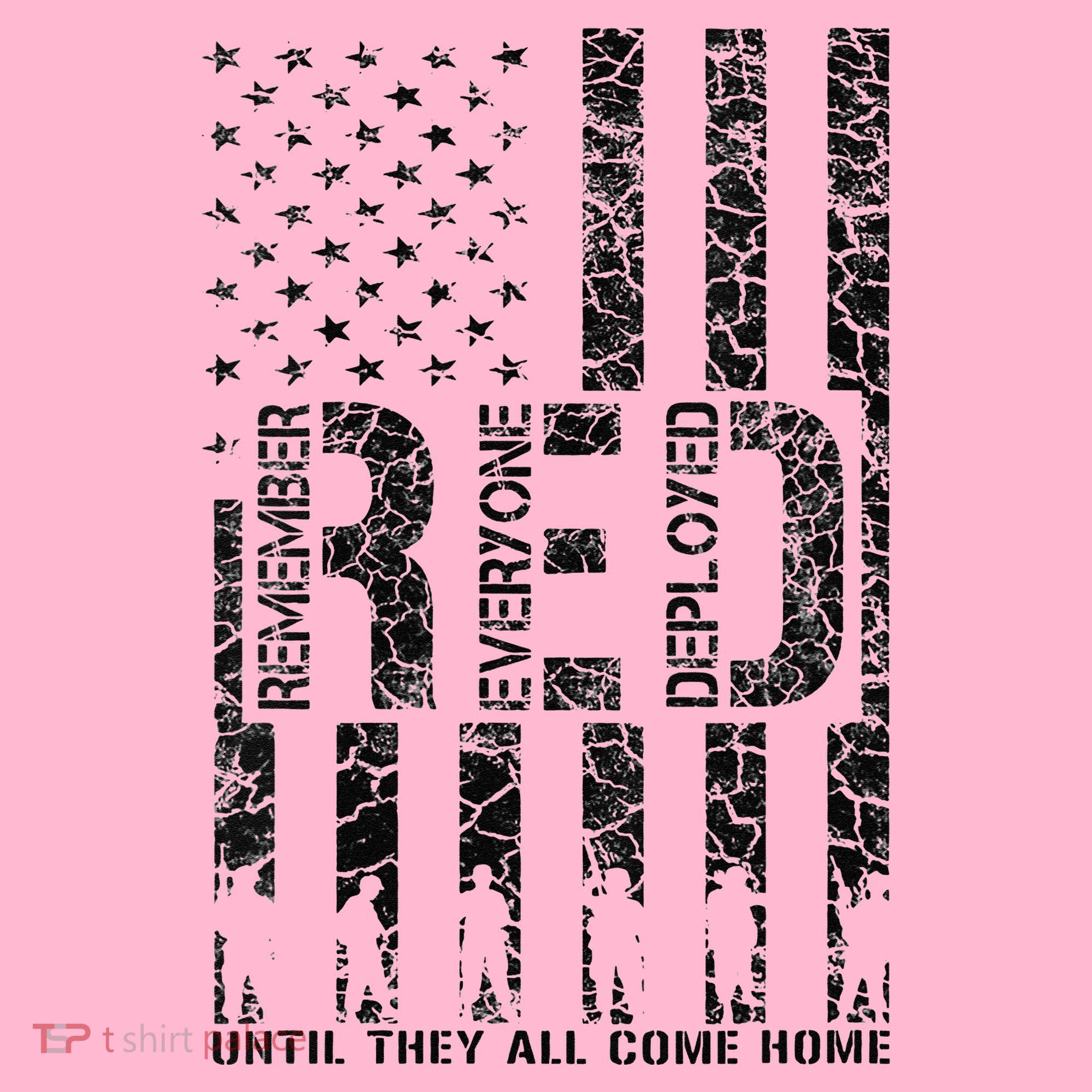 Red Friday Military Veteran Remember Everyone Deployed Coaster