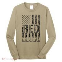 Red Friday Military Veteran Remember Everyone Deployed Long Sleeve Shirt thumb 0