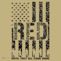Red Friday Military Veteran Remember Everyone Deployed Mousepad thumb 1