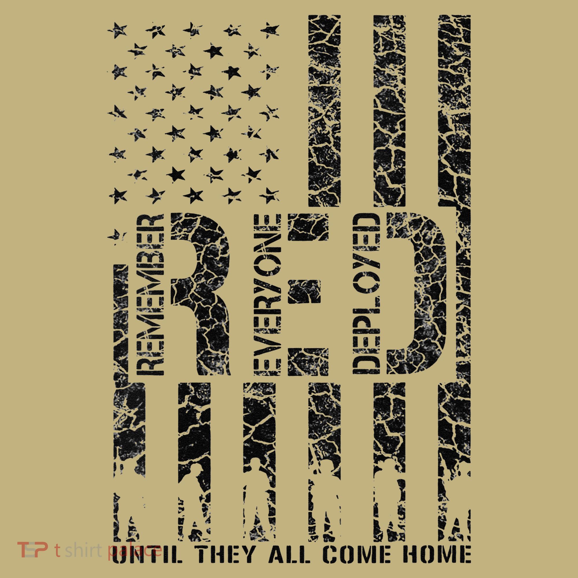 Red Friday Military Veteran Remember Everyone Deployed Mousepad