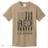 Red Friday Military Veteran Remember Everyone Deployed Kids T-Shirt thumb 0
